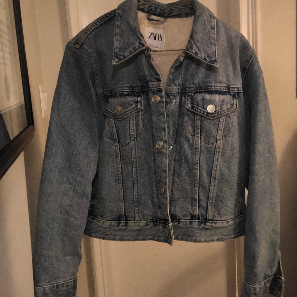 WOOL LINED ZARA DEMIN JACKET